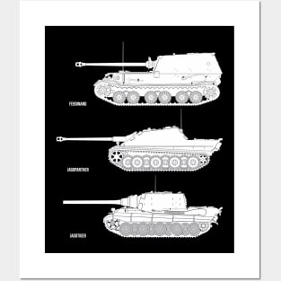 German tank destroyers of Second World War Posters and Art